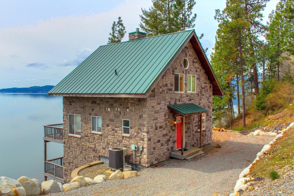 Hotel Beautiful Lake Coeur D'Alene Cabin On The Bay Mica Exterior foto