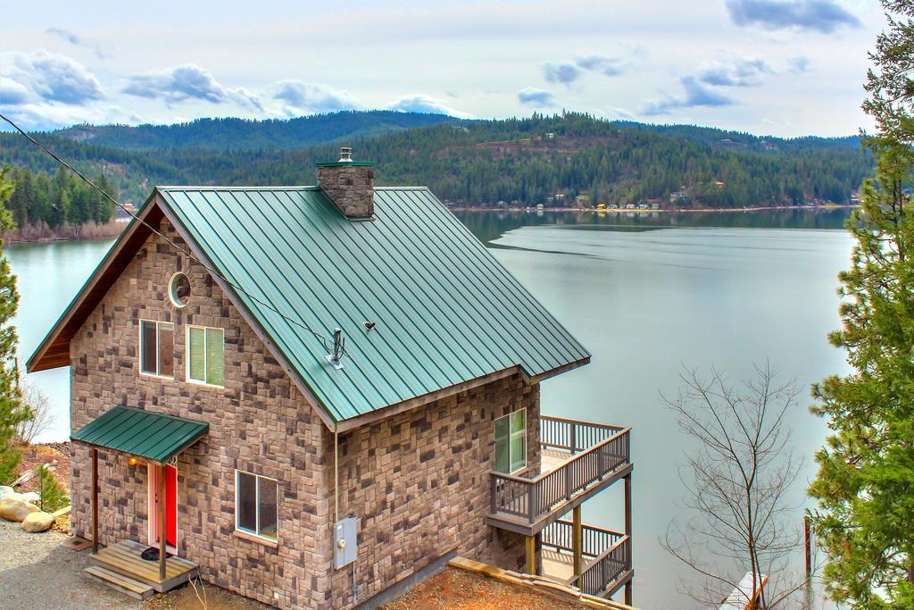 Hotel Beautiful Lake Coeur D'Alene Cabin On The Bay Mica Exterior foto