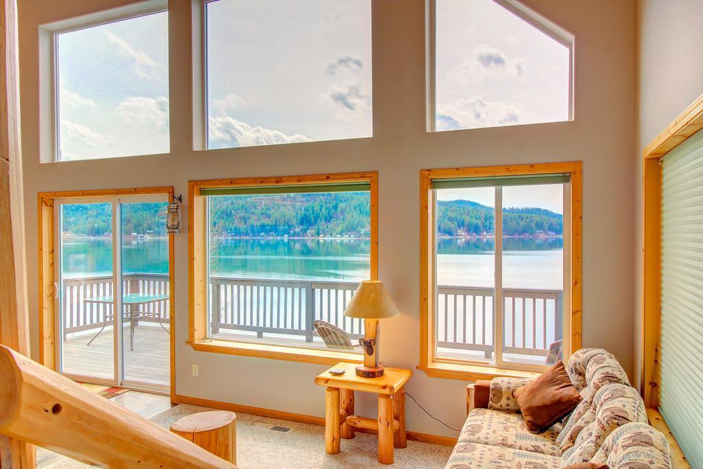 Hotel Beautiful Lake Coeur D'Alene Cabin On The Bay Mica Exterior foto