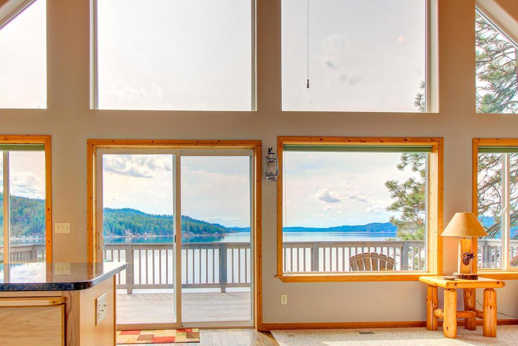 Hotel Beautiful Lake Coeur D'Alene Cabin On The Bay Mica Exterior foto