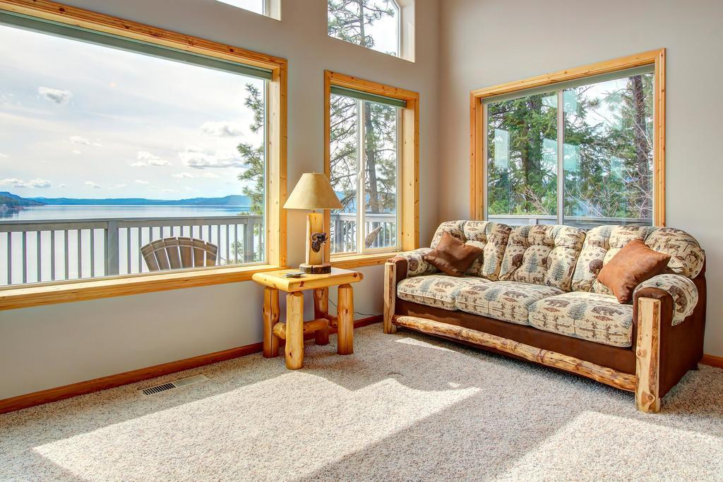 Hotel Beautiful Lake Coeur D'Alene Cabin On The Bay Mica Exterior foto